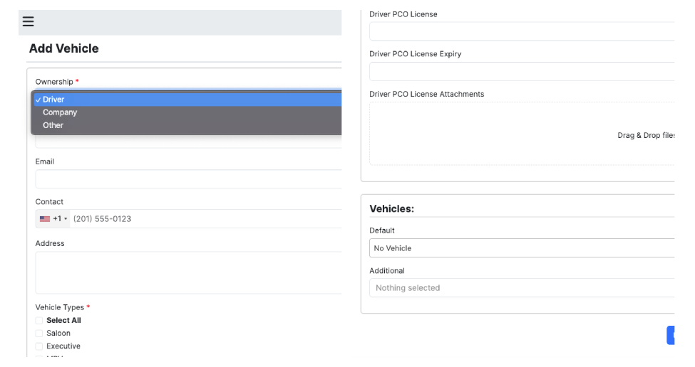 Multi-vehicle driver assignment - one of the Cabcher new features