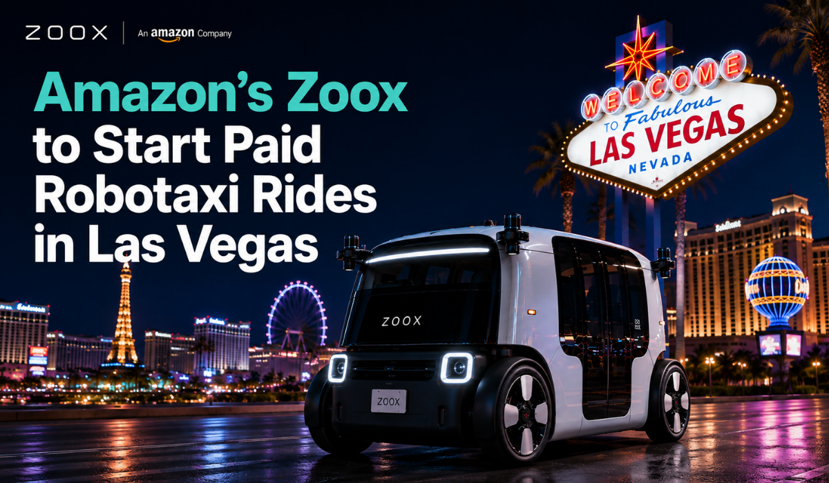 Zoox robotaxi