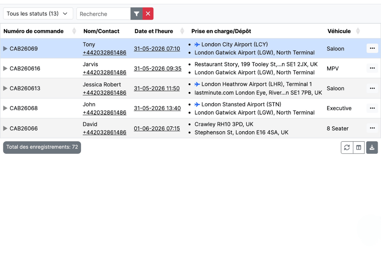 Booking Management