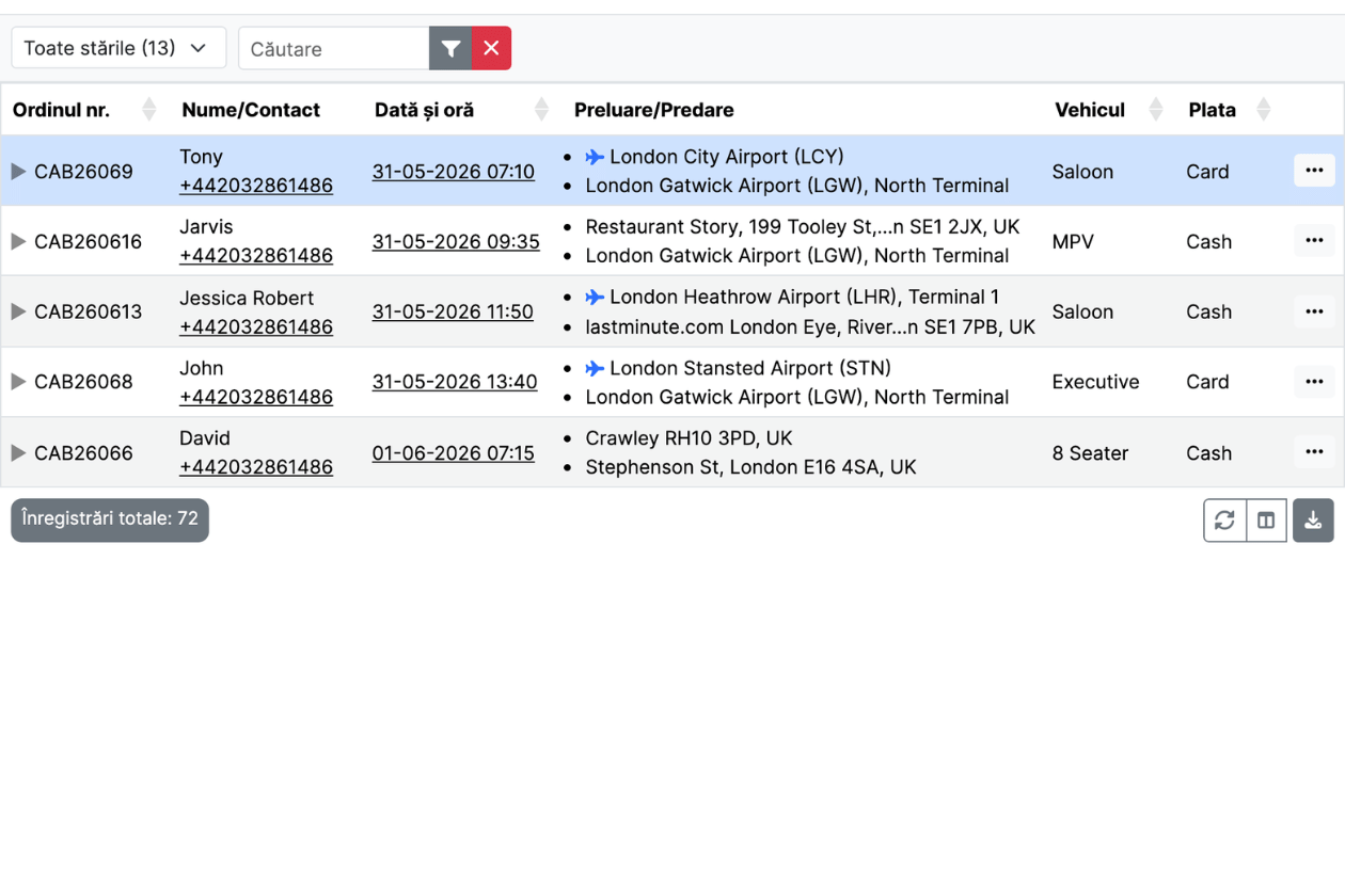 Booking Management